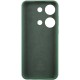 Чохол Silicone Cover Lakshmi Full Camera (AAA) with Logo для Xiaomi Redmi Note 13 4G Зелений / Cyprus Green