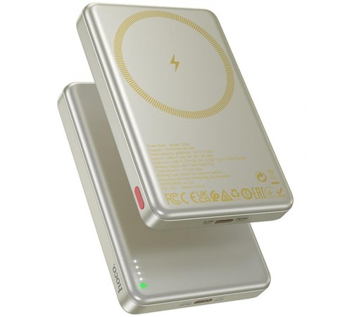 Портативний ЗП Power Bank Hoco Q26A Joy PD20W з БЗП 10000 mAh Titanium gold