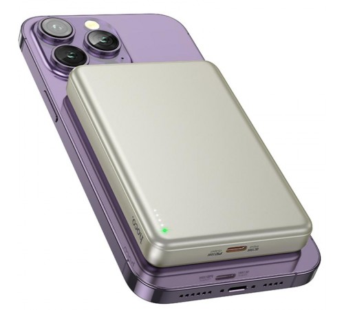 Портативний ЗП Power Bank Hoco Q26A Joy PD20W з БЗП 10000 mAh Titanium gold