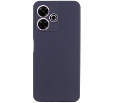Чохол Silicone Cover Lakshmi Full Camera (AAA) для Xiaomi Redmi 13 4G / Poco M6 4G Темно-синій / Midnight blue