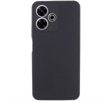 Чохол Silicone Cover Lakshmi Full Camera (AAA) для Xiaomi Redmi 13 4G / Poco M6 4G Чорний / Black