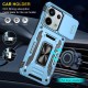 Ударостійкий чохол Camshield Army Ring для Xiaomi Redmi Note 13 Pro 4G / Poco M6 Pro 4G Блакитний / Light Blue
