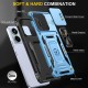 Ударостійкий чохол Camshield Army Ring для Xiaomi Redmi Note 13 Pro 4G / Poco M6 Pro 4G Блакитний / Light Blue