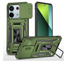 Ударостійкий чохол Camshield Army Ring для Xiaomi Poco X6 Pro Оливковий / Army Green
