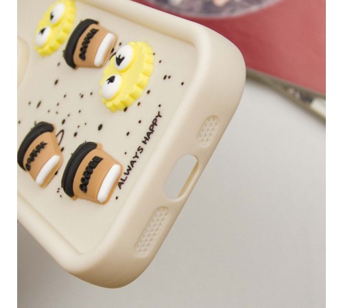 Чохол TPU Toys Case для Apple iPhone 16 (6.1") Sand / Always Happy Чохол TPU Toys Case для Apple iPhone 16 (6.1") Sand / Always Happy