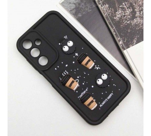 Чохол TPU Toys Case для Samsung Galaxy A25 5G Black / Always Happy Чохол TPU Toys Case для Samsung Galaxy A25 5G Black / Always Happy