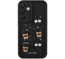 Чохол TPU Toys Case для Samsung Galaxy A35 Black / Always Happy