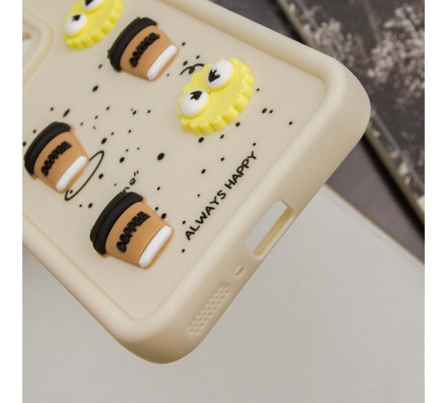 Чохол TPU Toys Case для Xiaomi Redmi Note 13 Pro 4G / Poco M6 Pro 4G Sand / Always Happy Чохол TPU Toys Case для Xiaomi Redmi Note 13 Pro 4G / Poco M6 Pro 4G Sand / Always Happy