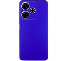 Чохол TPU GETMAN Liquid Silk Full Camera для Xiaomi Redmi 13 4G / Poco M6 4G Синій / Iris