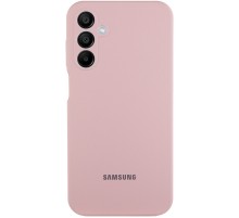 Чохол Silicone Cover Lakshmi Full Camera (AAA) with Logo для Samsung Galaxy A25 5G Рожевий / Pink Sand
