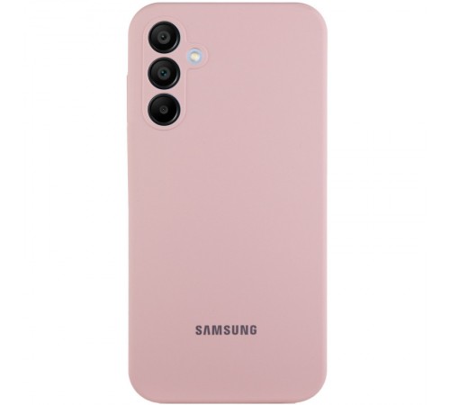 Чохол Silicone Cover Lakshmi Full Camera (AAA) with Logo для Samsung Galaxy A55 Рожевий / Pink Sand Чохол Silicone Cover Lakshmi Full Camera (AAA) with Logo для Samsung Galaxy A55 Рожевий / Pink Sand