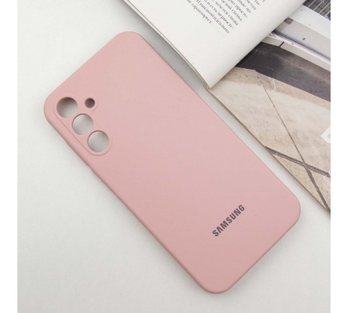 Чохол Silicone Cover Lakshmi Full Camera (AAA) with Logo для Samsung Galaxy A55 Рожевий / Pink Sand Чохол Silicone Cover Lakshmi Full Camera (AAA) with Logo для Samsung Galaxy A55 Рожевий / Pink Sand