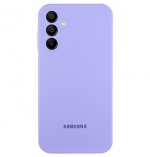 Чохол Silicone Cover Lakshmi Full Camera (AAA) with Logo для Samsung Galaxy A55 Бузковий / Dasheen