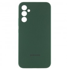 Чохол Silicone Cover Lakshmi Full Camera (AAA) with Logo для Samsung Galaxy A55 Зелений / Cyprus Green