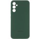 Чохол Silicone Cover Lakshmi Full Camera (AAA) with Logo для Samsung Galaxy A55 Зелений / Cyprus Green