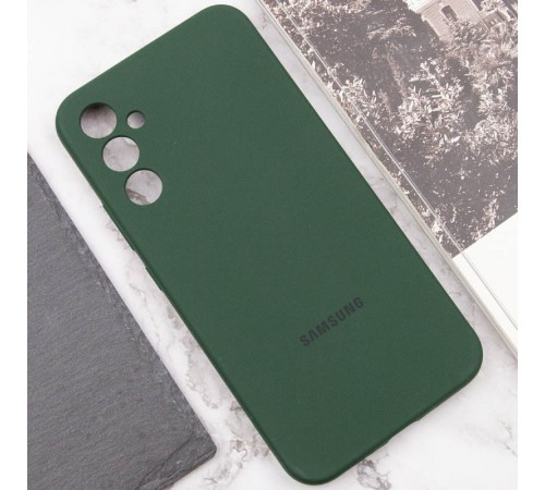 Чохол Silicone Cover Lakshmi Full Camera (AAA) with Logo для Samsung Galaxy A55 Зелений / Cyprus Green Чохол Silicone Cover Lakshmi Full Camera (AAA) with Logo для Samsung Galaxy A55 Зелений / Cyprus Green