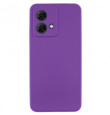 Чохол Silicone Cover Lakshmi Full Camera (AA) для Motorola Moto G84 Фіолетовий / Purple