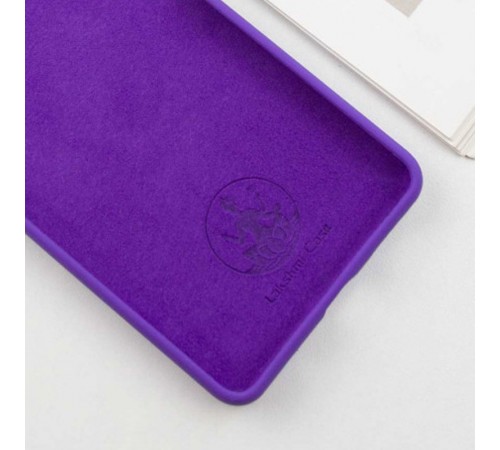 Чохол Silicone Cover Lakshmi Full Camera (AA) для Motorola Moto G84 Фіолетовий / Purple Чохол Silicone Cover Lakshmi Full Camera (AA) для Motorola Moto G84 Фіолетовий / Purple