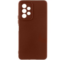 Чохол Silicone Cover Lakshmi Full Camera (AA) для Samsung Galaxy A13 4G Коричневий / Brown