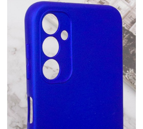 Чохол Silicone Cover Lakshmi Full Camera (AA) для Samsung Galaxy A24 4G Синій / Iris Чохол Silicone Cover Lakshmi Full Camera (AA) для Samsung Galaxy A24 4G Синій / Iris