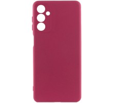 Чохол Silicone Cover Lakshmi Full Camera (AA) для Samsung Galaxy A24 4G Бордовий / Marsala