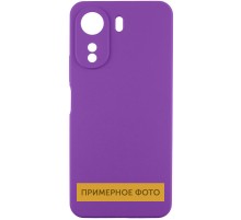 Чохол Silicone Cover Lakshmi Full Camera (AA) для Xiaomi Redmi 13C / Poco C65 Фіолетовий / Purple
