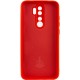 Чохол Silicone Cover Lakshmi Full Camera (AA) для Xiaomi Redmi Note 8 Pro Червоний / Red