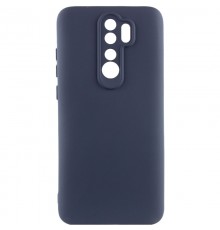 Чохол Silicone Cover Lakshmi Full Camera (AA) для Xiaomi Redmi Note 8 Pro Синій / Midnight Blue