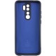 Чохол Silicone Cover Lakshmi Full Camera (AA) для Xiaomi Redmi Note 8 Pro Синій / Midnight Blue