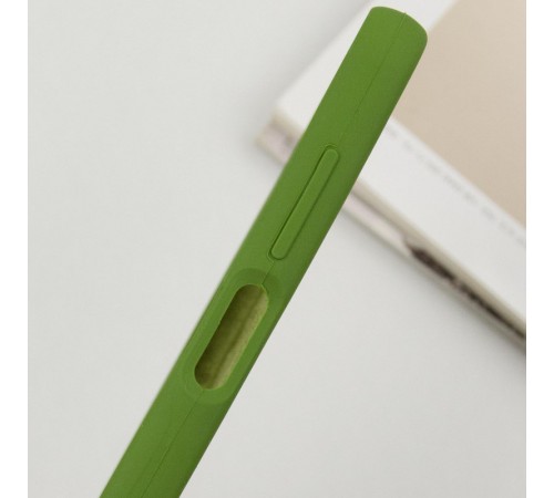 Чохол Silicone Cover Lakshmi Full Camera (AA) для Samsung Galaxy A14 4G/5G Зелений / Dark green Чохол Silicone Cover Lakshmi Full Camera (AA) для Samsung Galaxy A14 4G/5G Зелений / Dark green