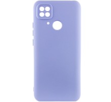 Чохол Silicone Cover Lakshmi Full Camera (AA) для Xiaomi Redmi 10C Бузковий / Dasheen