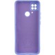 Чохол Silicone Cover Lakshmi Full Camera (AA) для Xiaomi Redmi 10C Бузковий / Dasheen