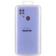 Чохол Silicone Cover Lakshmi Full Camera (AA) для Xiaomi Redmi 10C Бузковий / Dasheen