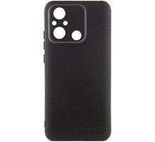Чохол Silicone Cover Lakshmi Full Camera (AA) для Xiaomi Redmi 12C / Poco C55 Чорний / Black