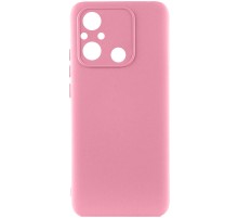 Чохол Silicone Cover Lakshmi Full Camera (AA) для Xiaomi Redmi 12C / Poco C55 Рожевий / Pink