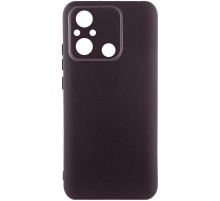 Чохол Silicone Cover Lakshmi Full Camera (AA) для Xiaomi Redmi 12C / Poco C55 Шоколадный / Chocolate