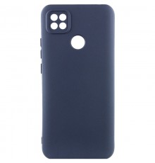Чохол Silicone Cover Lakshmi Full Camera (AA) для Xiaomi Redmi 9C Синій / Midnight Blue