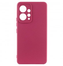 Чохол Silicone Cover Lakshmi Full Camera (AA) для Xiaomi Redmi Note 12 4G Бордовий / Marsala