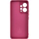 Чохол Silicone Cover Lakshmi Full Camera (AA) для Xiaomi Redmi Note 12 4G Бордовий / Marsala