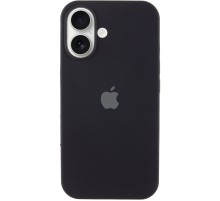 Чохол Silicone Case Full Protective (AA) для Apple iPhone 16 (6.1") Чорний / Black