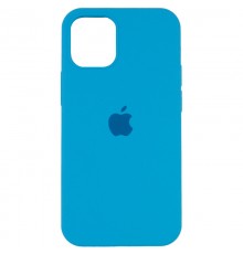 Чохол Silicone Case Full Protective (AA) для Apple iPhone 16 (6.1") Блакитний / Blue