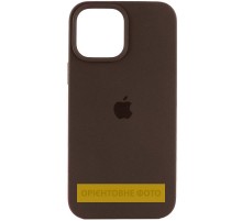 Чохол Silicone Case Full Protective (AA) для Apple iPhone 16 (6.1") Темно-коричневий / Umber