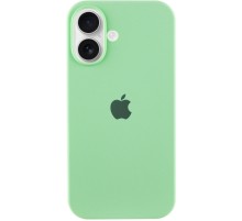 Чохол Silicone Case Full Protective (AA) для Apple iPhone 16 (6.1") Зелений / Pistachio