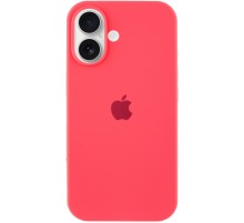 Чохол Silicone Case Full Protective (AA) для Apple iPhone 16 Plus (6.7") Кавуновий / Watermelon red