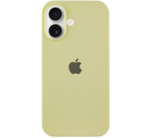 Чохол Silicone Case Full Protective (AA) для Apple iPhone 16 Plus (6.7") Жовтий / Mellow Yellow