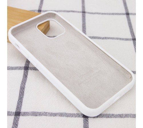 Чохол Silicone Case Full Protective (AA) для Apple iPhone 16 Plus (6.7") Білий / White Чохол Silicone Case Full Protective (AA) для Apple iPhone 16 Plus (6.7") Білий / White
