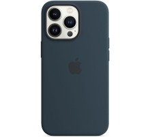 Чохол Silicone Case Full Protective (AA) для Apple iPhone 16 Pro (6.3") Синій / Abyss Blue Чохол Silicone Case Full Protective (AA) для Apple iPhone 16 Pro (6.3") Синій / Abyss Blue