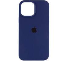 Чохол Silicone Case Full Protective (AA) для Apple iPhone 16 Pro (6.3") Синій / Deep navy Чохол Silicone Case Full Protective (AA) для Apple iPhone 16 Pro (6.3") Синій / Deep navy