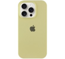 Чохол Silicone Case Full Protective (AA) для Apple iPhone 16 Pro (6.3") Жовтий / Mellow Yellow