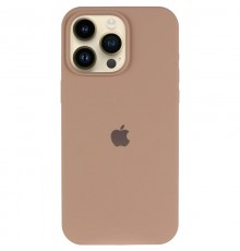 Чохол Silicone Case Full Protective (AA) для Apple iPhone 16 Pro Max (6.9") Бежевий / Desert Gold
